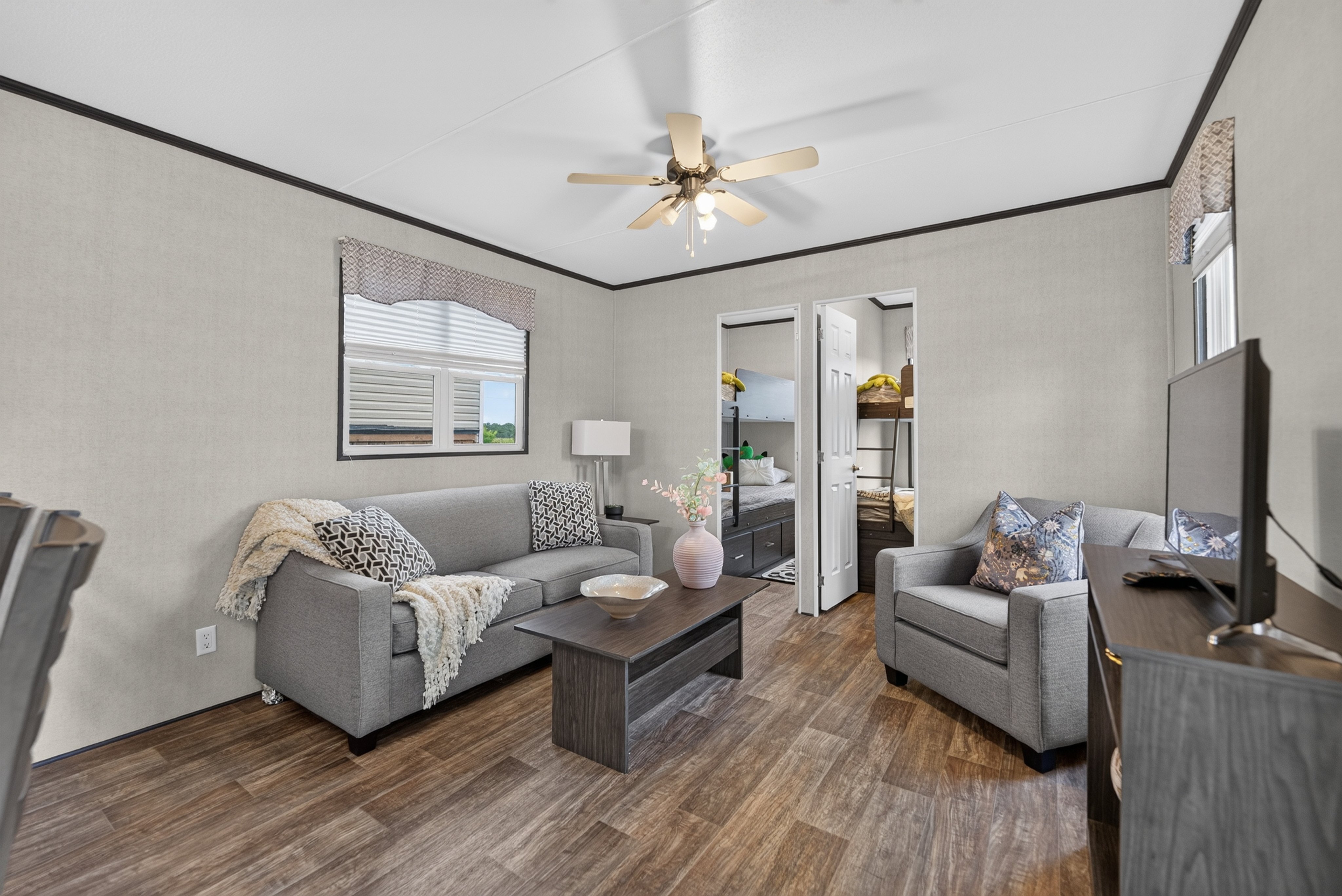 Open plan lounge at 510 Grapevine Drive