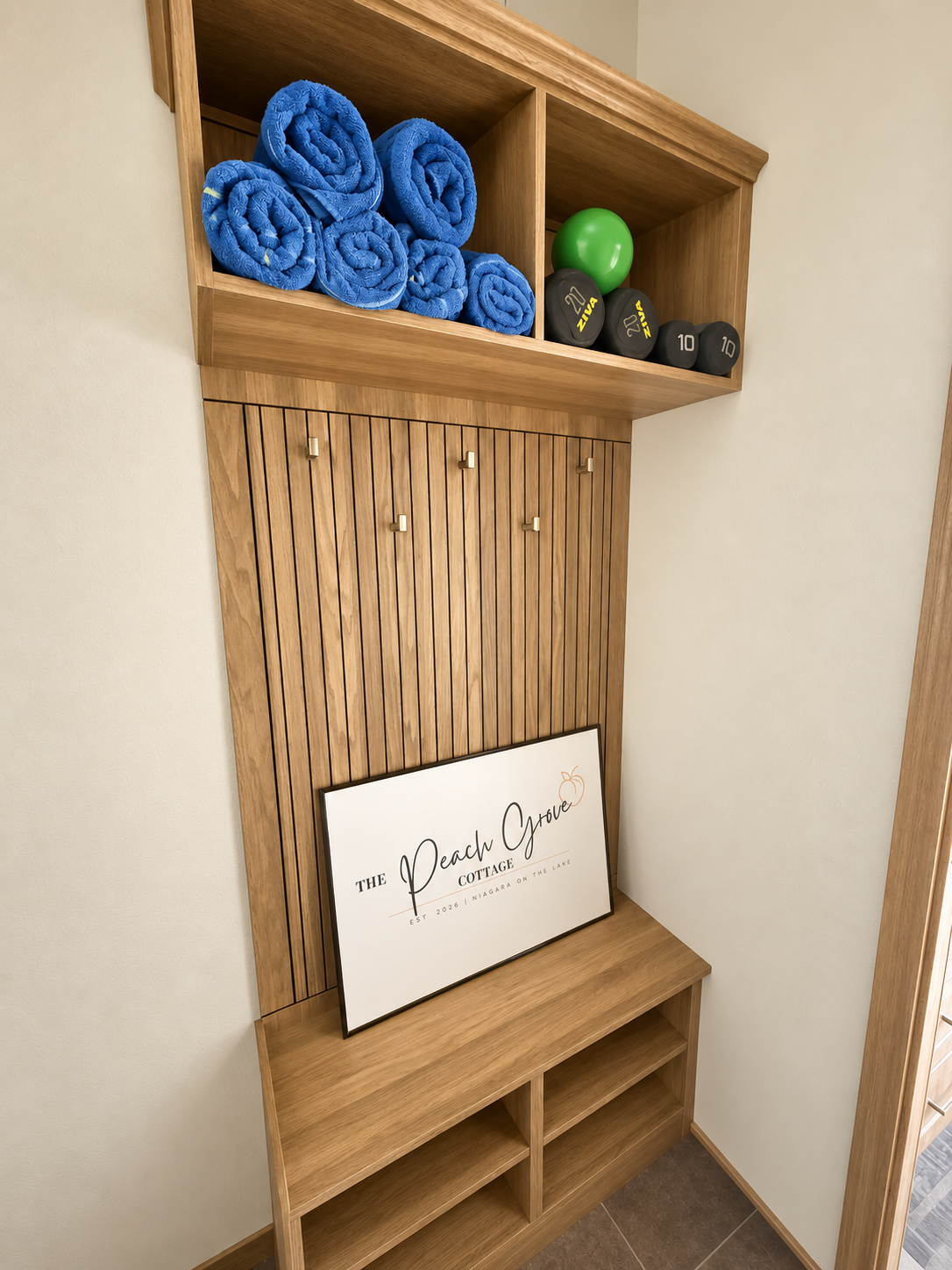 Entry bench