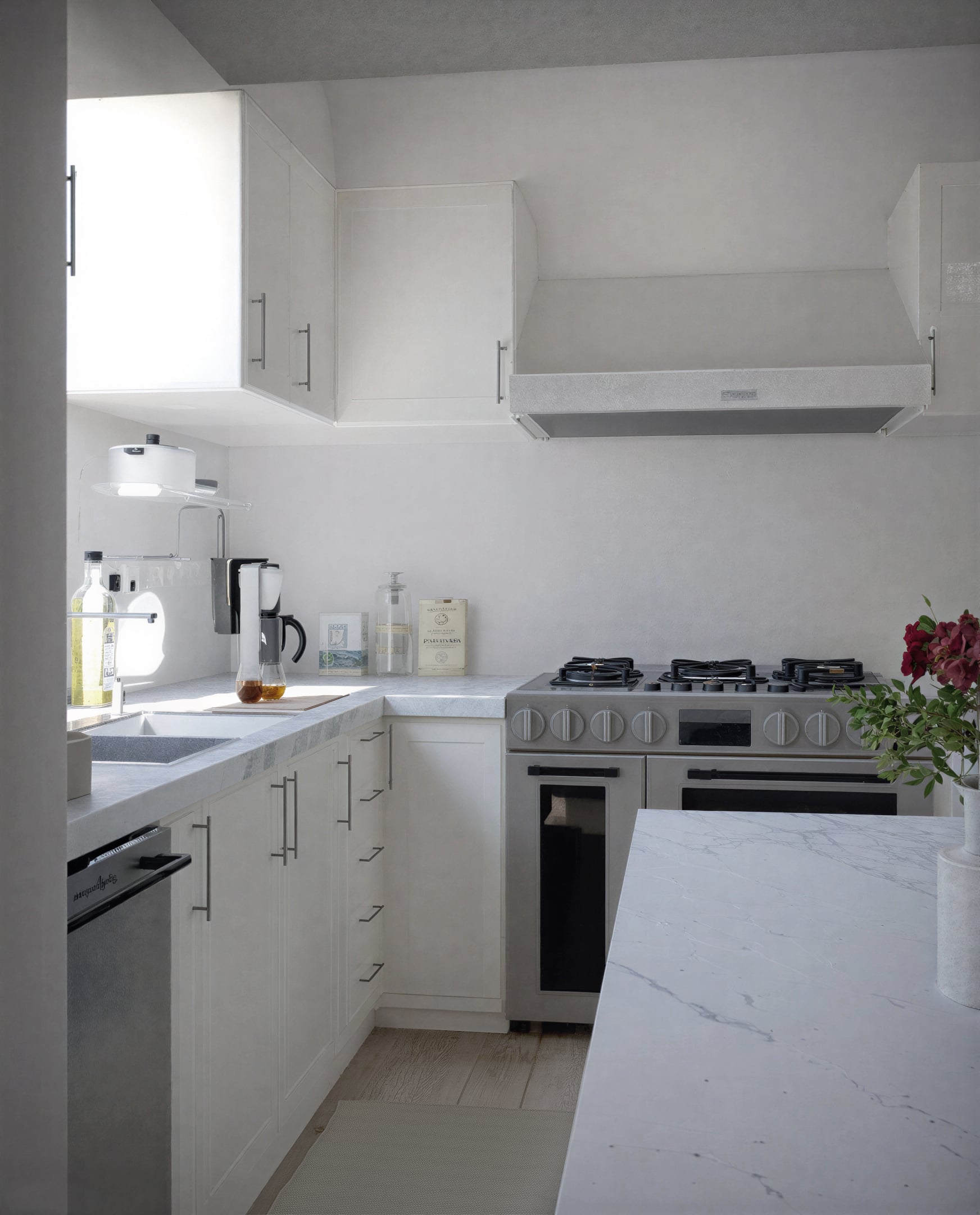 The kitchen in the Glenora