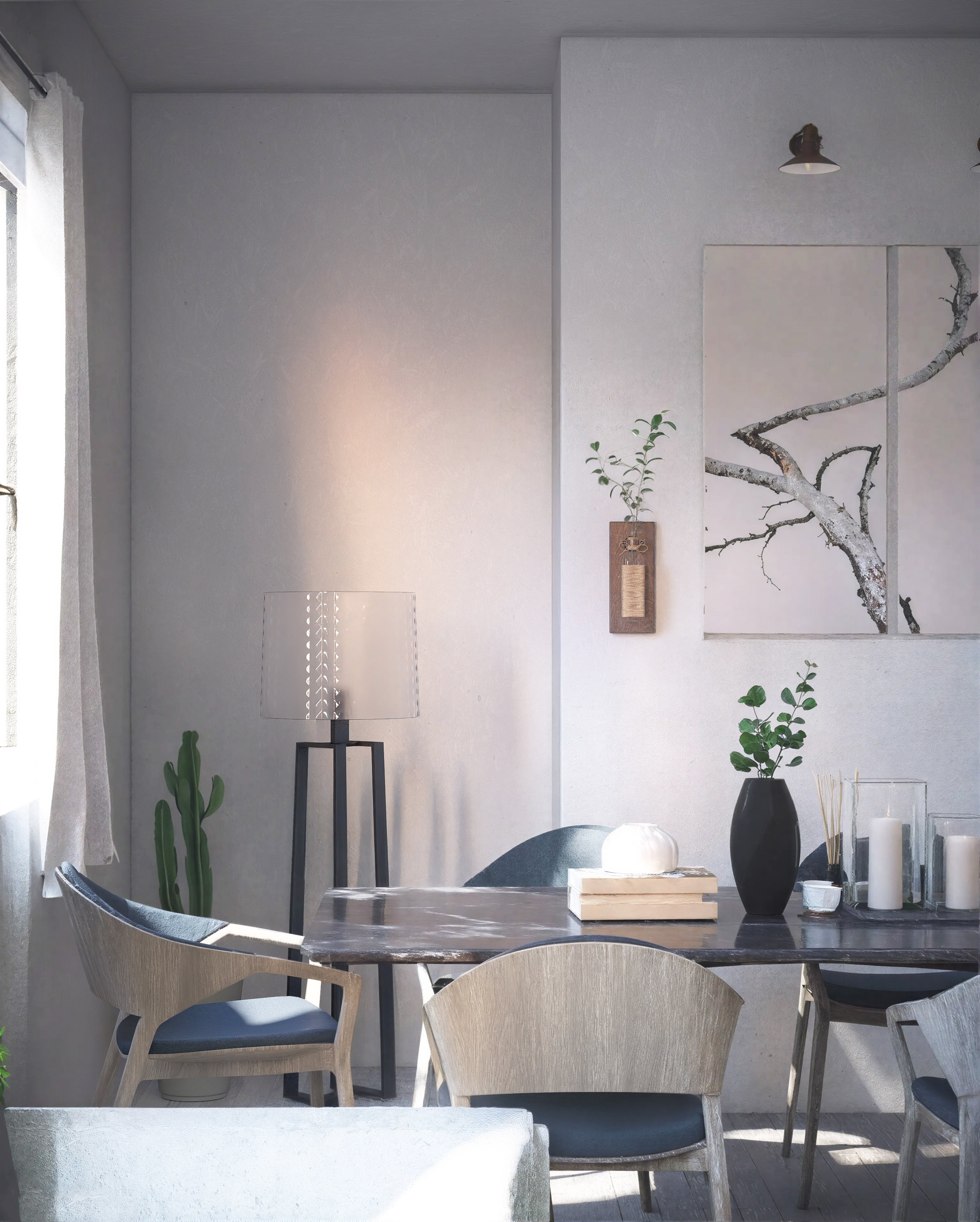 The dining area in the Lennox